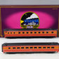 MTH 20-6623 O SP 70' Streamlined Sleeper/Diner Passenger Car Set (Set of 2) EX/Box