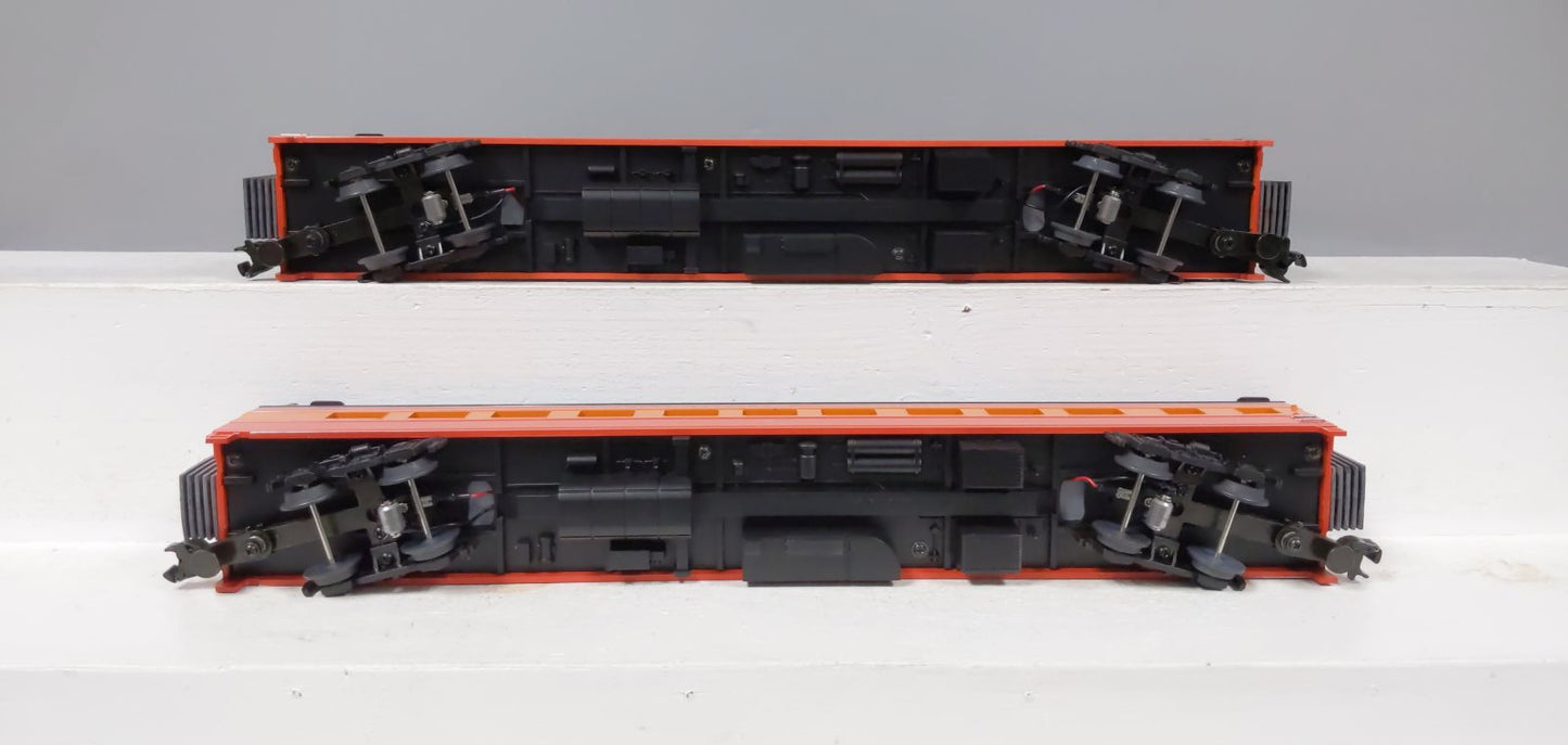 MTH 20-6623 O SP 70' Streamlined Sleeper/Diner Passenger Car Set (Set of 2) EX/Box