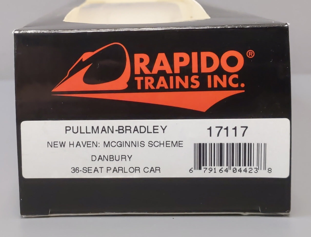 Rapido Trains 17117 HO NH Danbury Pullman-Bradley 36-Seat Parlor Car