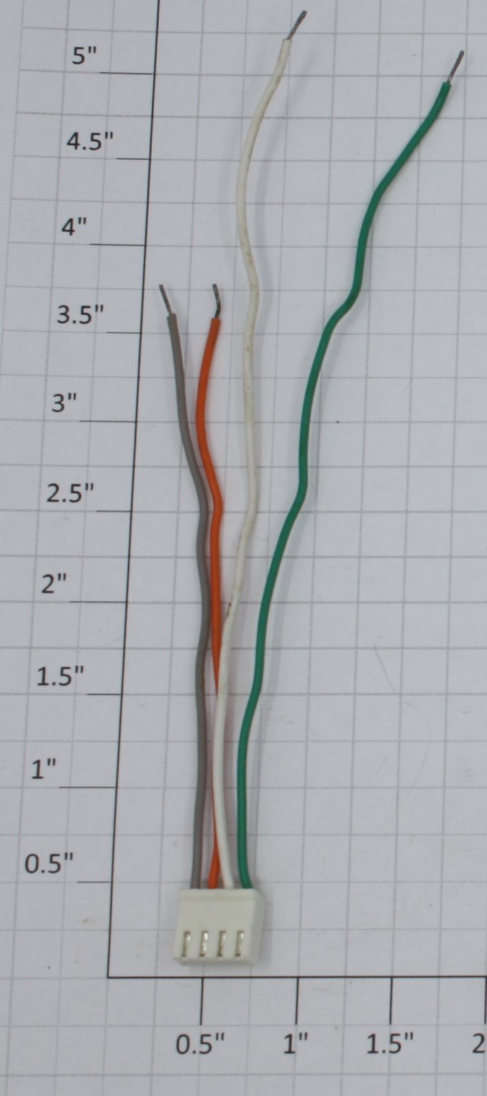 K-Line K4403-60A 4-Pin Connector Male Wiring Harness