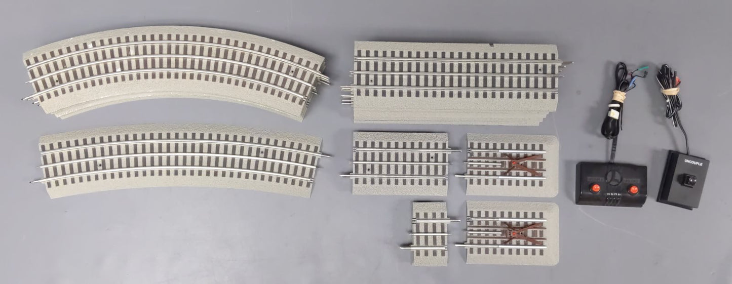 Lionel O Gauge Assorted Straight & Curved FasTrack Sections [17] VG