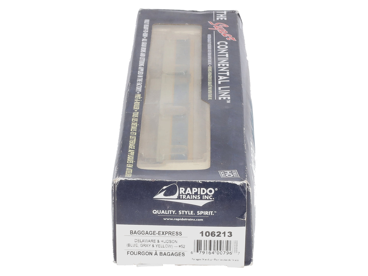 Rapido Trains 106213 HO Delaware & Hudson Baggage Express Car #52