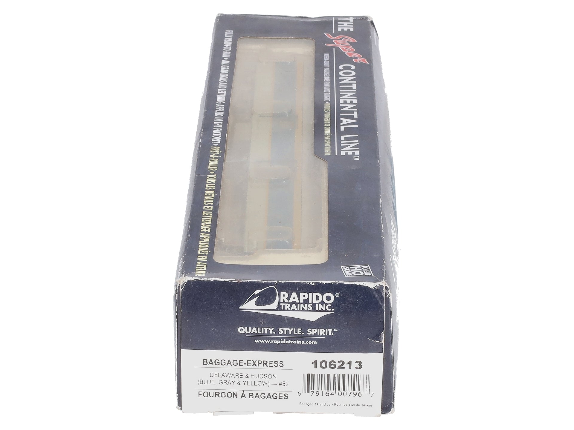 Rapido Trains 106213 HO Delaware & Hudson Baggage Express Car #52