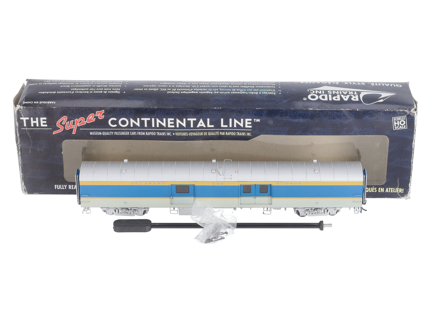 Rapido Trains 106213 HO Delaware & Hudson Baggage Express Car #52