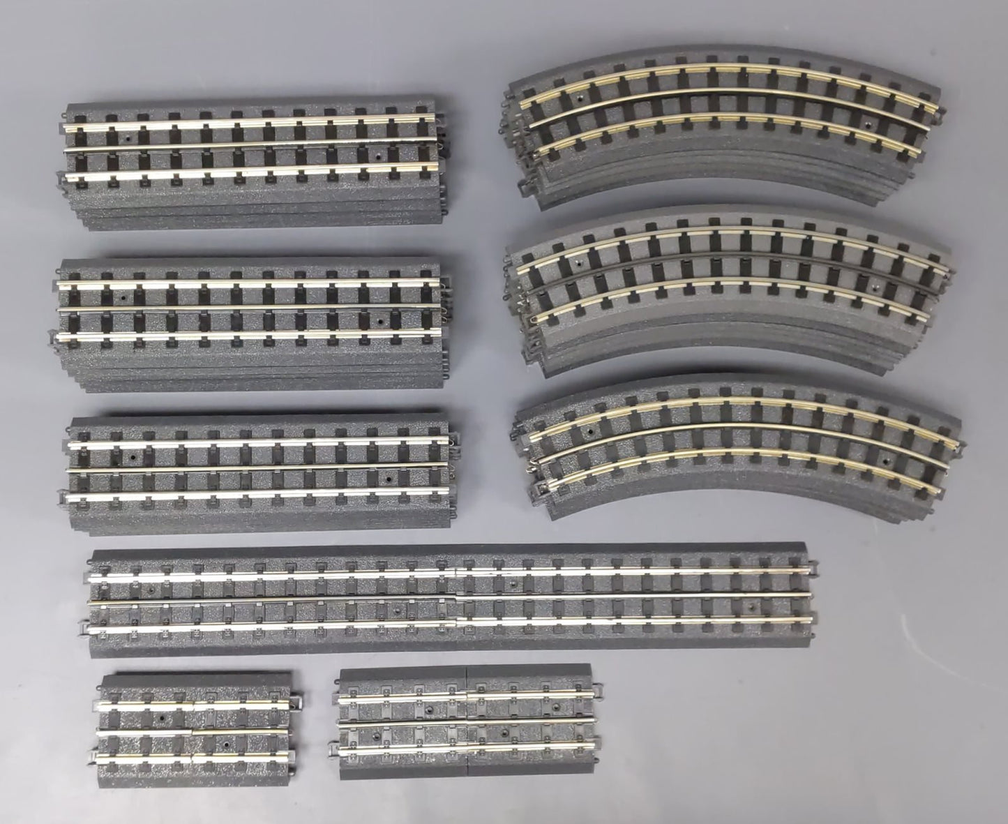 MTH O Gauge Assorted Straight & Curved RealTrax [35] EX