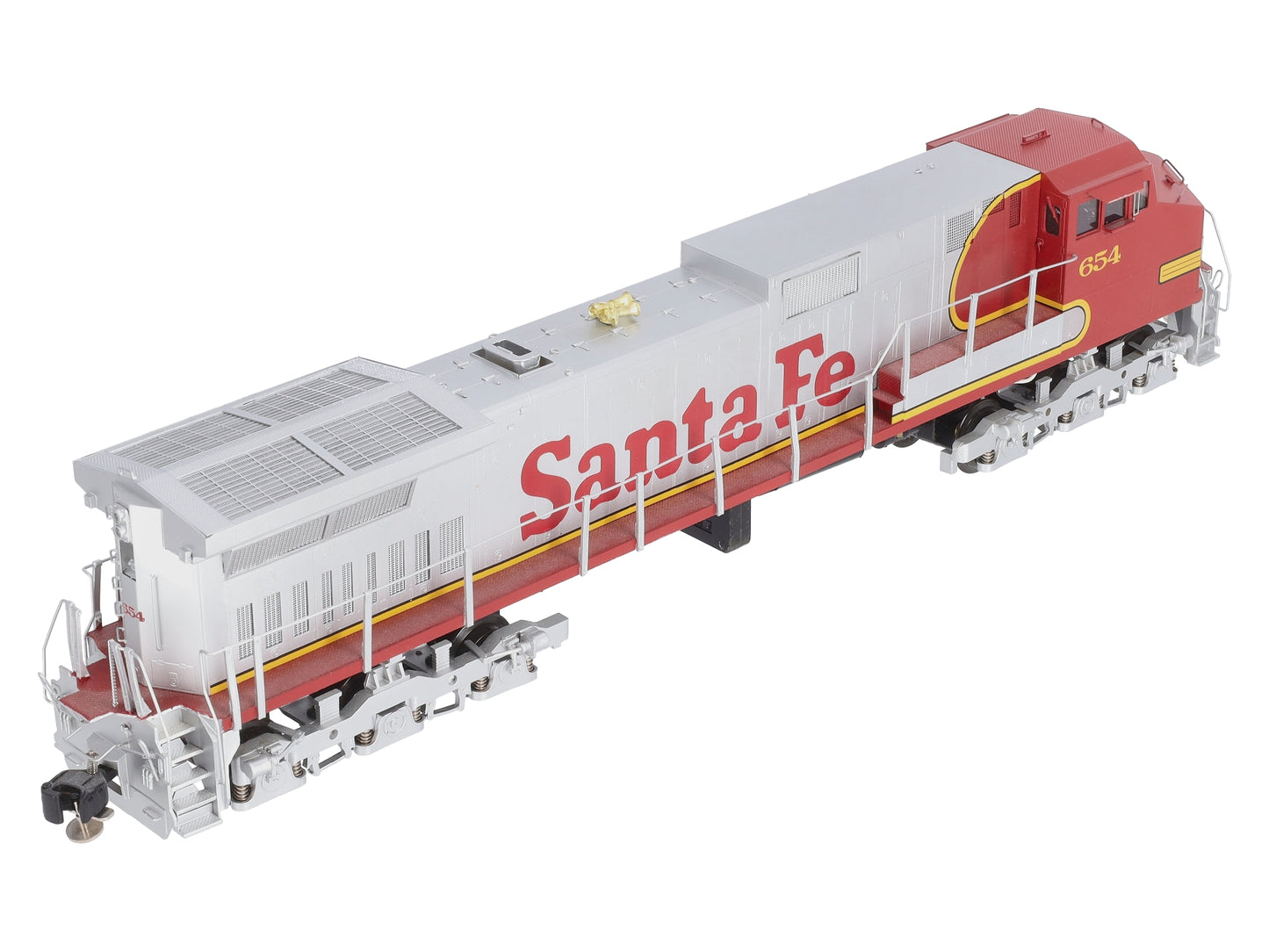 3rd Rail 654 O BRASS Santa Fe GE C44-9W Diesel Locomotive #654 EX/Box