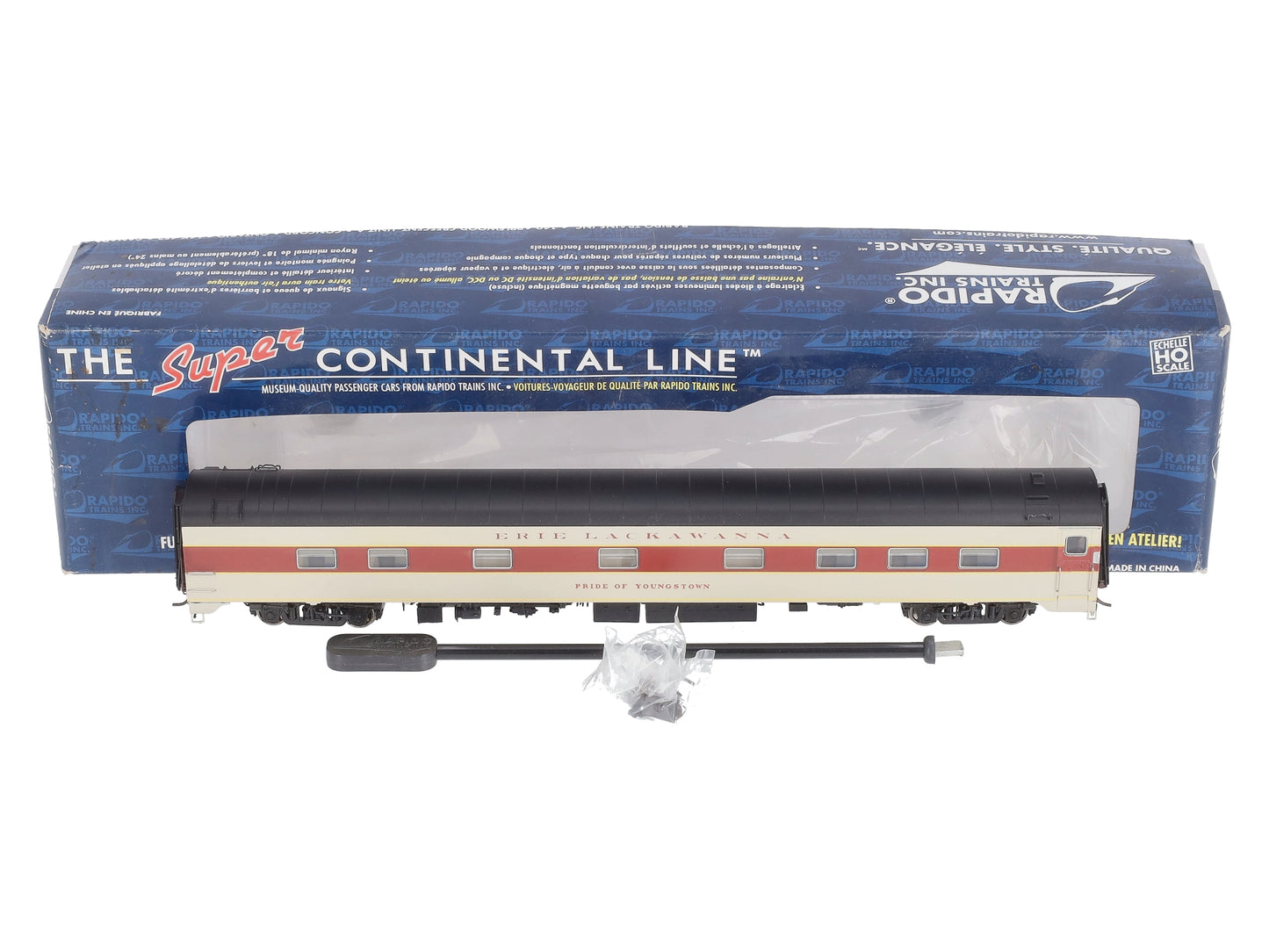 Rapido Trains 104045 HO Scale Erie Lackawanna Pride Of Youngstown Passenger Car NIB