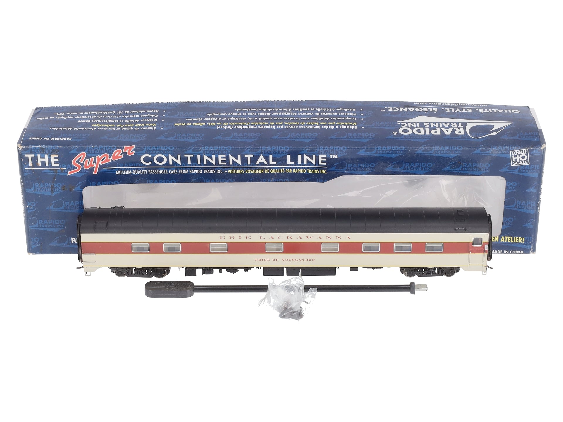 Rapido Trains 104045 HO Scale Erie Lackawanna Pride Of Youngstown Passenger Car NIB