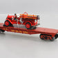 MTH 30-76403 UP Flat Car w/'23 Maxim C1 Fire Truck