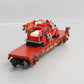 MTH 30-76403 UP Flat Car w/'23 Maxim C1 Fire Truck
