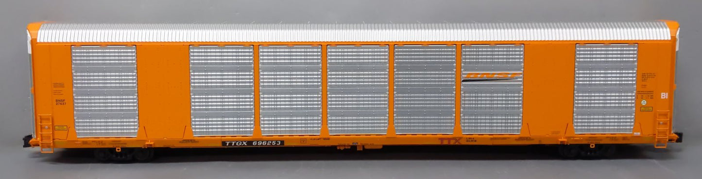 Atlas 3007420-4 O Gauge BNSF Gunderson Multi-Max Autorack #696253 (3-Rail) NIB