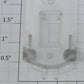 Lionel 18836-127 #5800 GP-38 Rear Number Board and Lens Insert