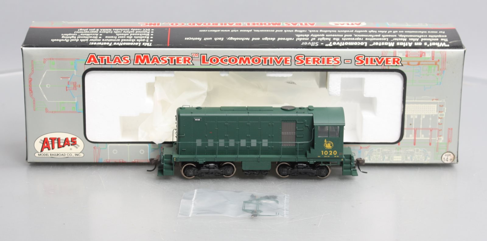 Atlas 10000785 HO Central of New Jersey HH600 Locomotive #1020