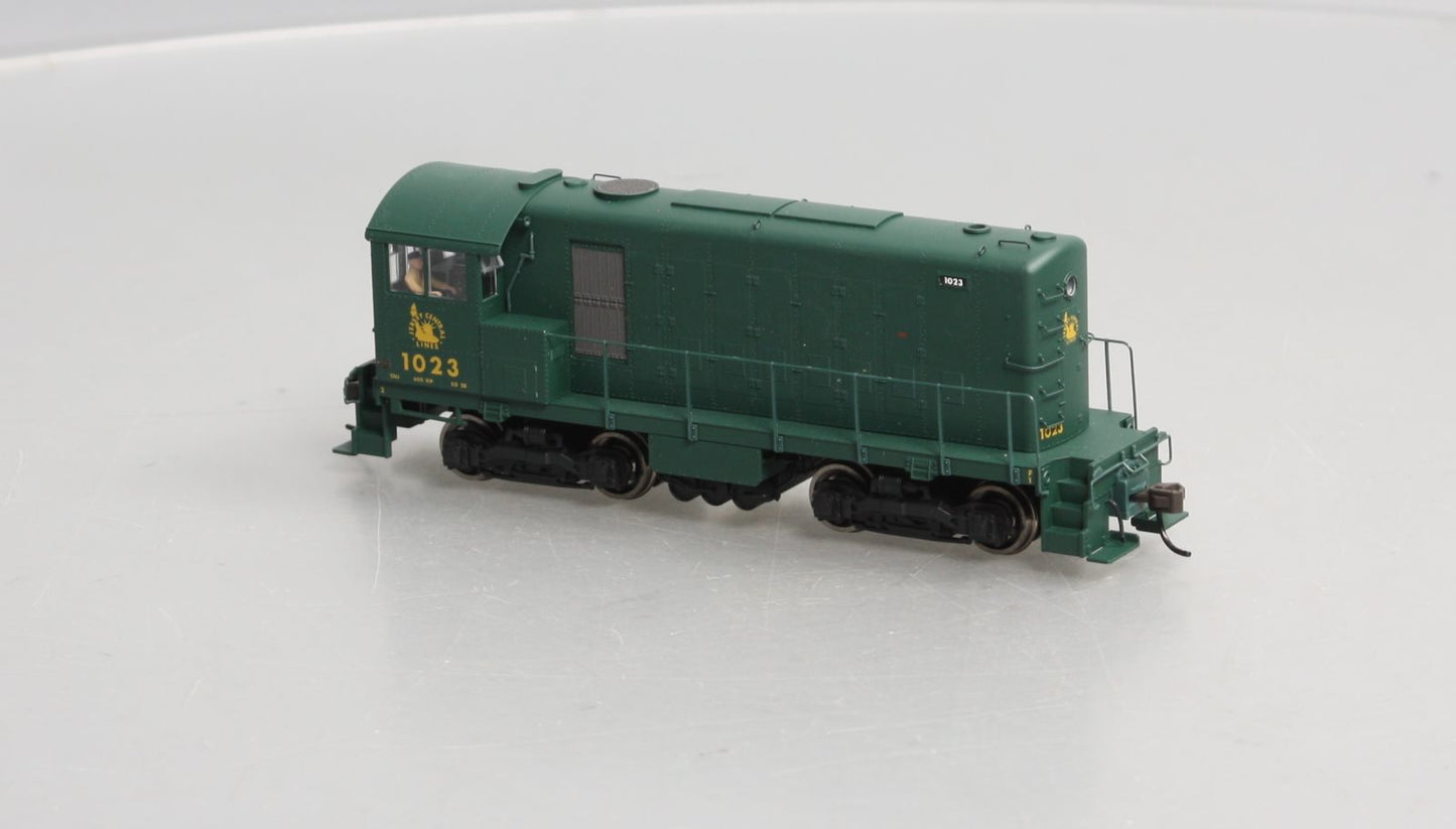 Atlas 10000786 HO Central of New Jersey HH600 Locomotive #1023