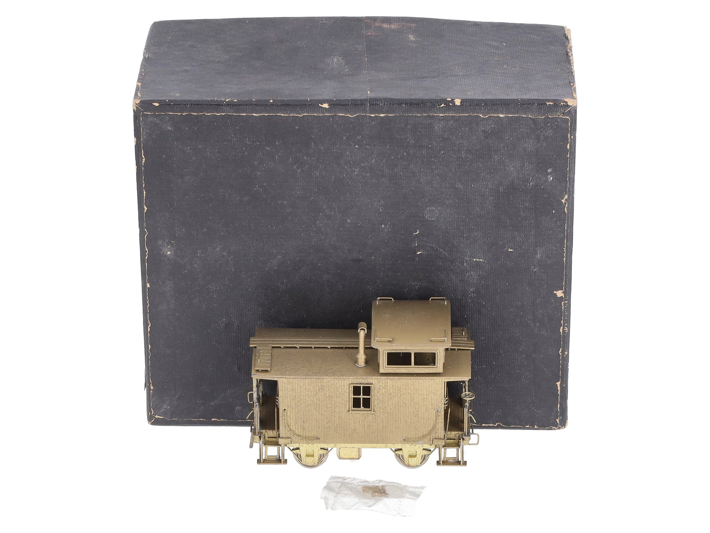 Empire-Midland HO Scale Brass DL&W Four-Wheel Caboose EX/Box