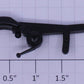 USA Trains 1001-4 G Gauge Plastic Coupler Hook with Spring