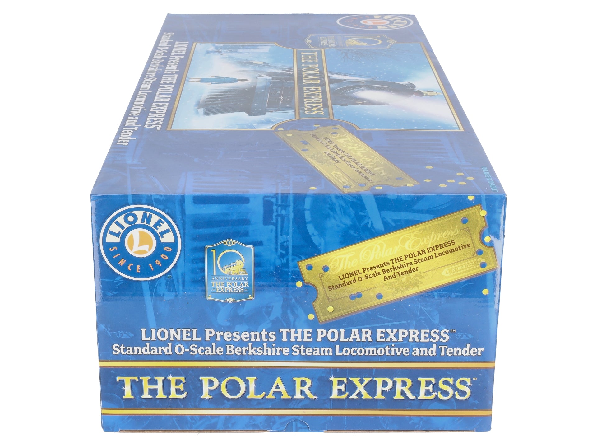 Lionel 6-11451 O Polar Express 10th Anniversary Berkshire Steam Locomotive #1225