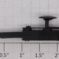 Lionel 25100-55 Passenger Car Long Coupler Arm Assembly