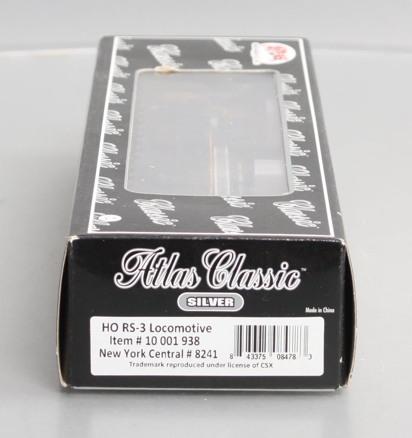 Atlas 10001937 HO New York Central Silver Series RS-3 Locomotive #8241