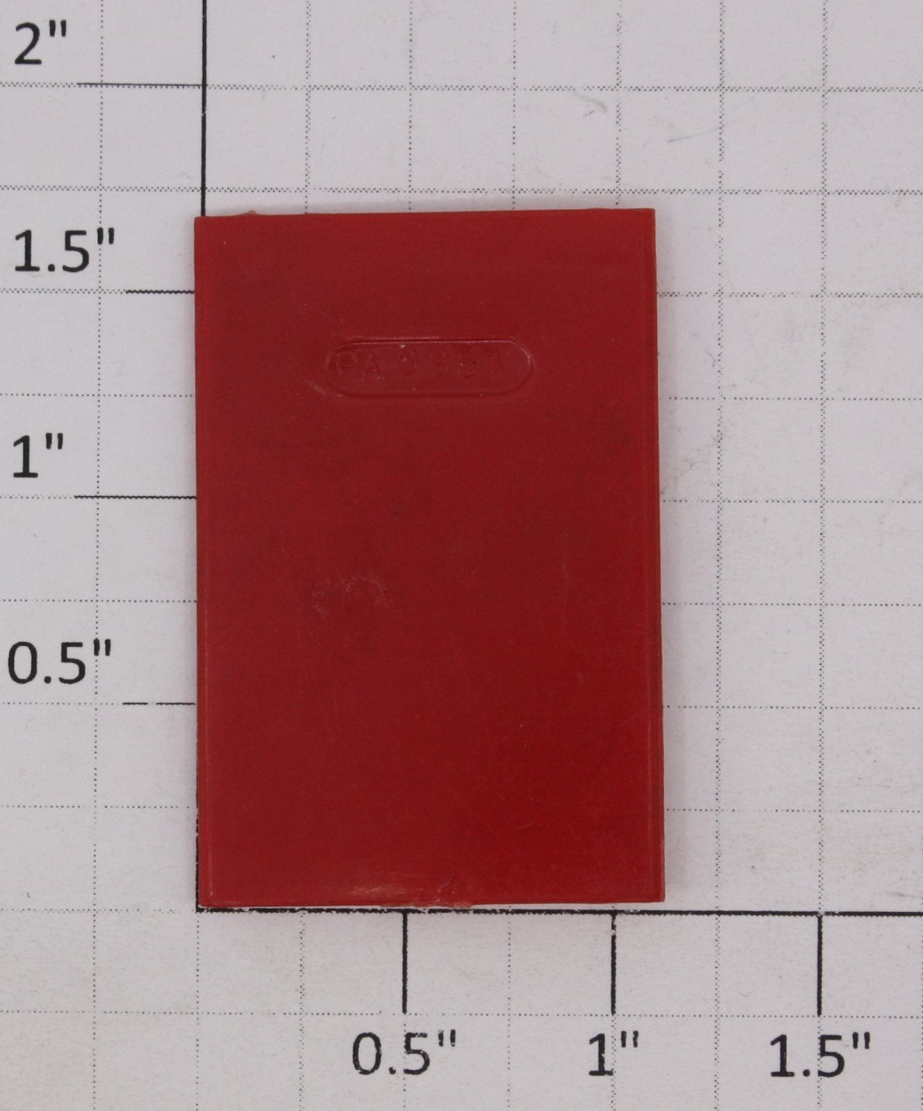American Flyer PA9961 S Scale Red Boxcar Door