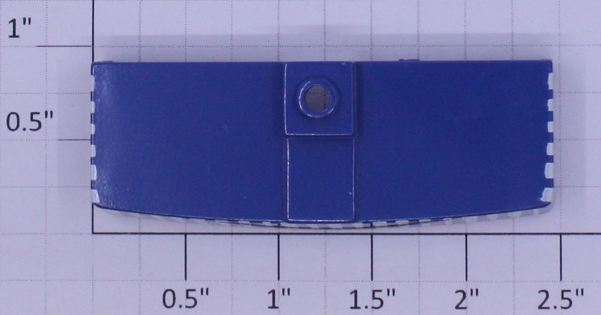 K-Line K4622-03-06 Blue Observation End Canopy with White Stripes