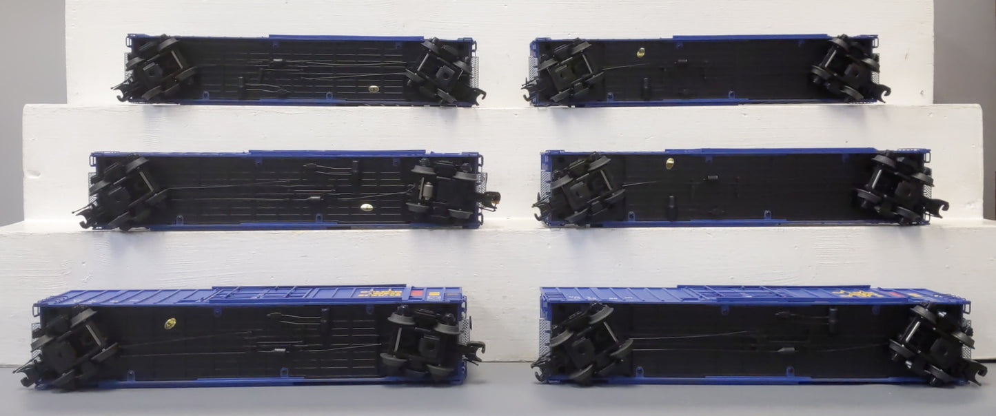 MTH 20-90418 O Golden West Services 50’ High Cube Box Car Set (Set of 6)