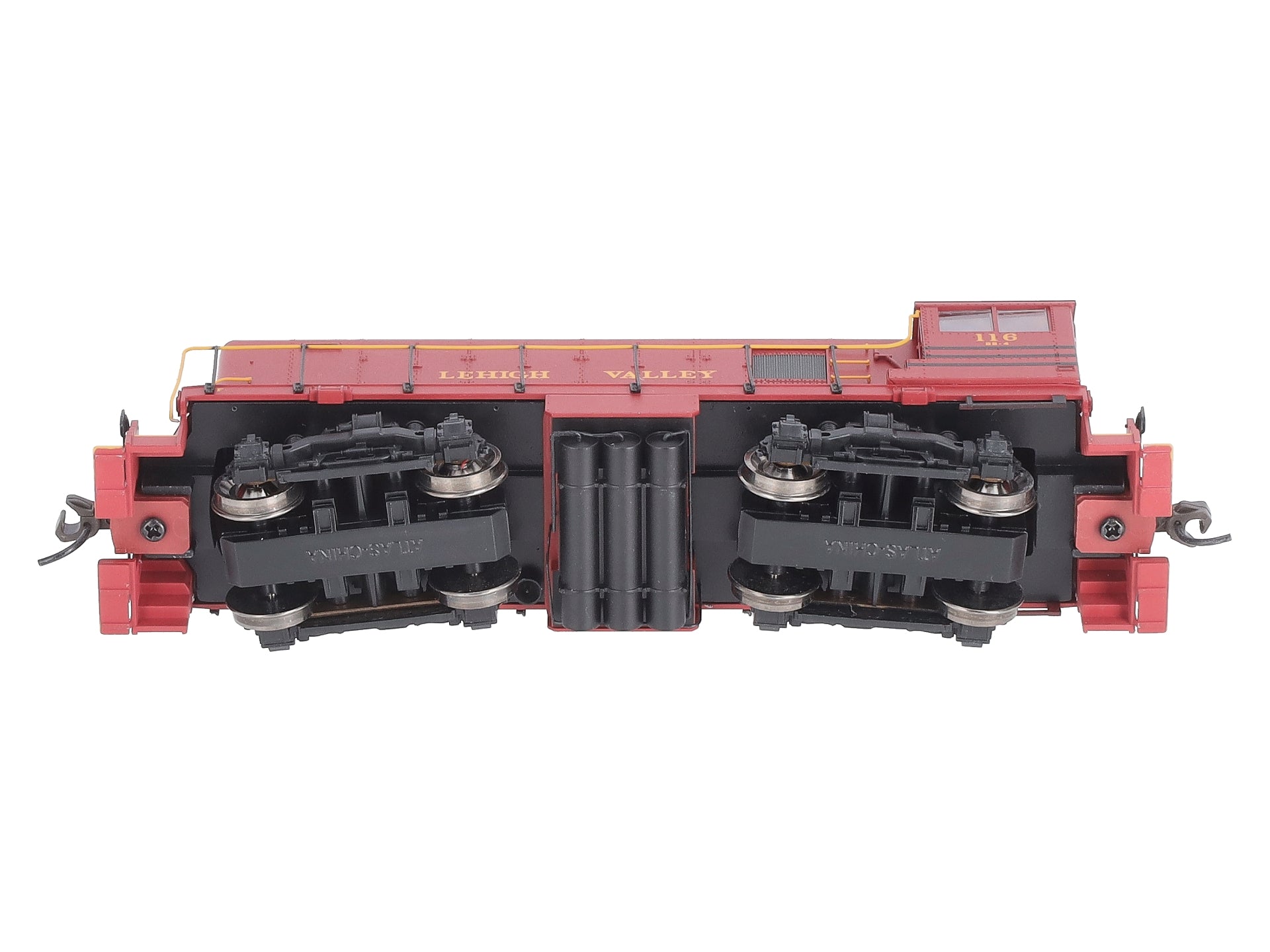 Atlas 10001095 HO Scale Lehigh Valley HH660 Powered Diesel Locomotive #116