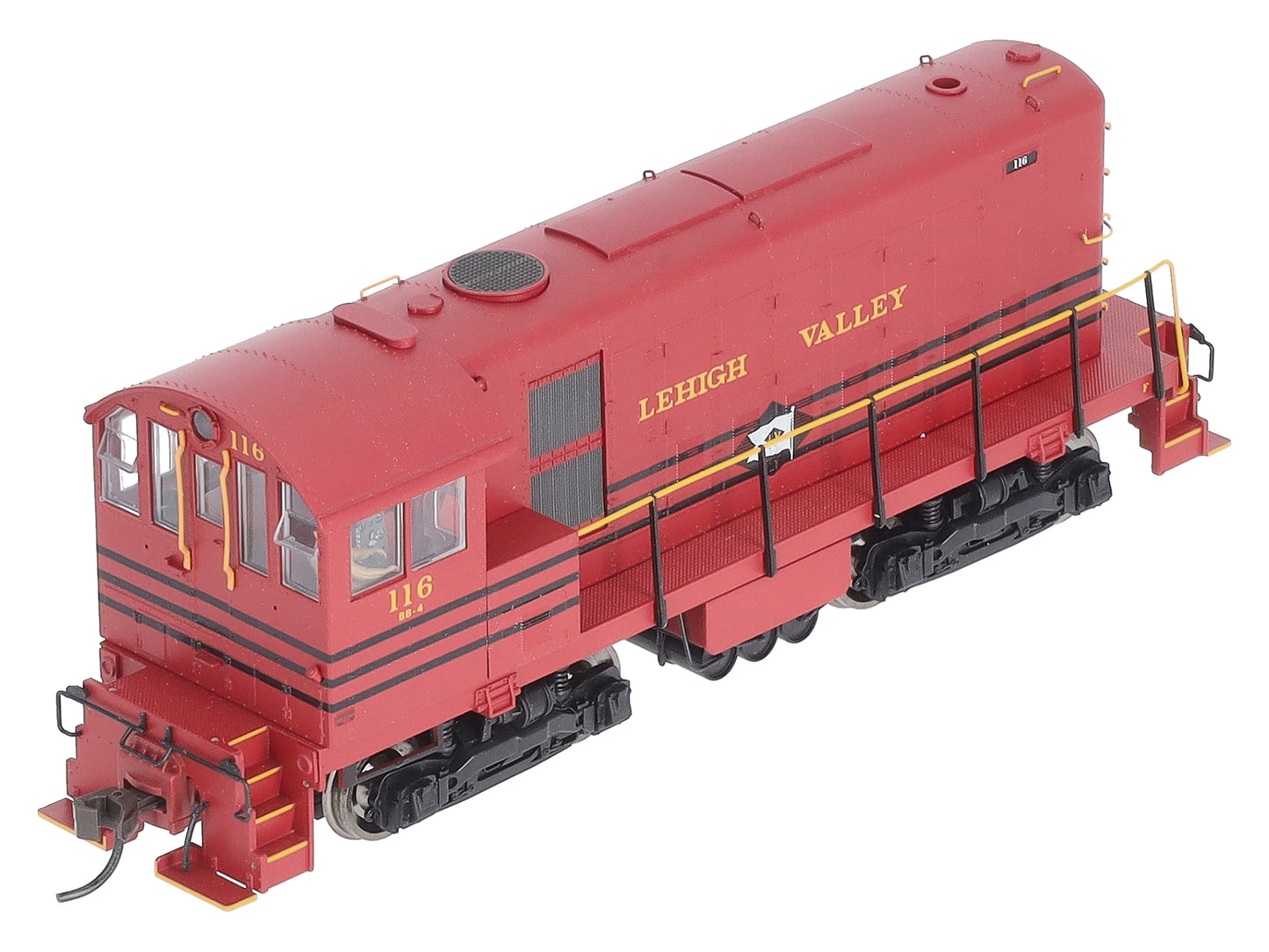 Atlas 10001095 HO Scale Lehigh Valley HH660 Powered Diesel Locomotive #116