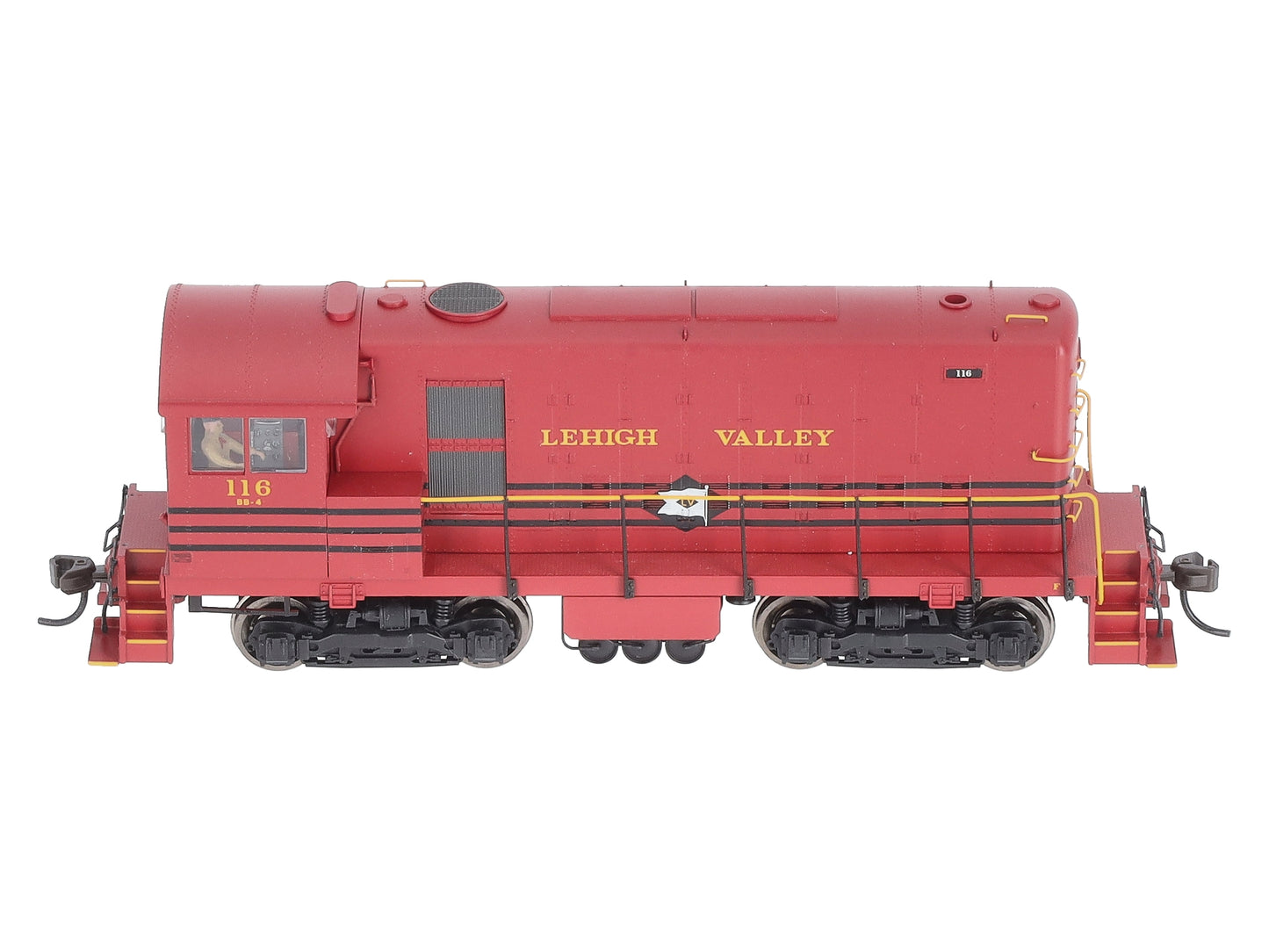 Atlas 10001095 HO Scale Lehigh Valley HH660 Powered Diesel Locomotive #116