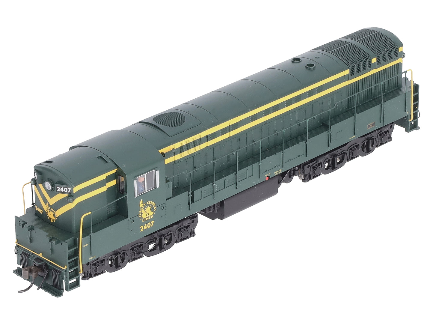 Atlas 7766 HO Scale Central of New Jersey Trainmaster #2407 w/DCC & Sound