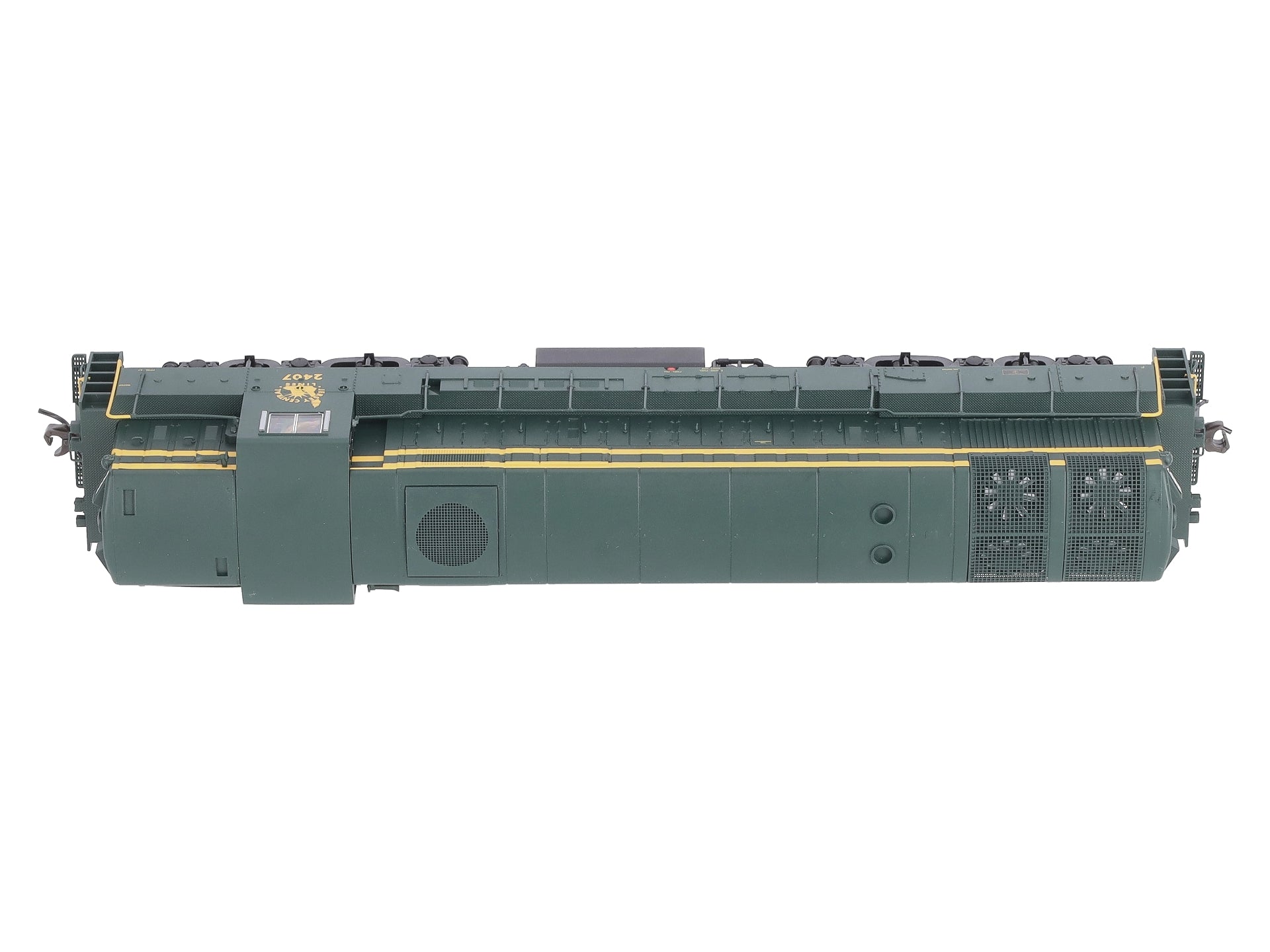Atlas 7766 HO Scale Central of New Jersey Trainmaster #2407 w/DCC & Sound