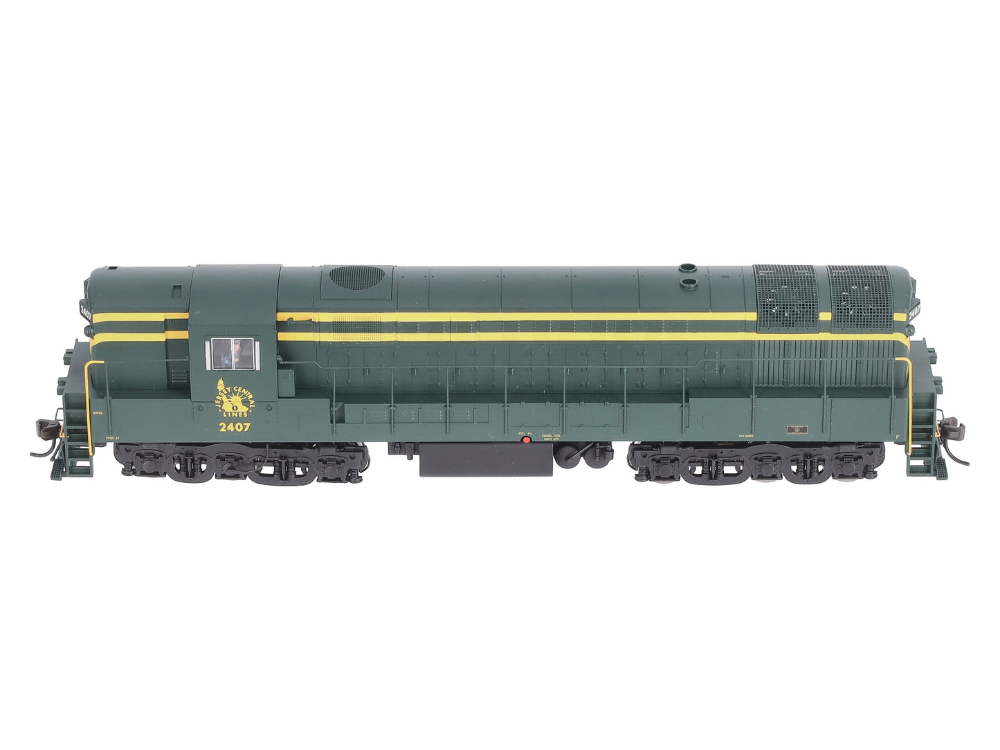 Atlas 7766 HO Scale Central of New Jersey Trainmaster #2407 w/DCC & Sound