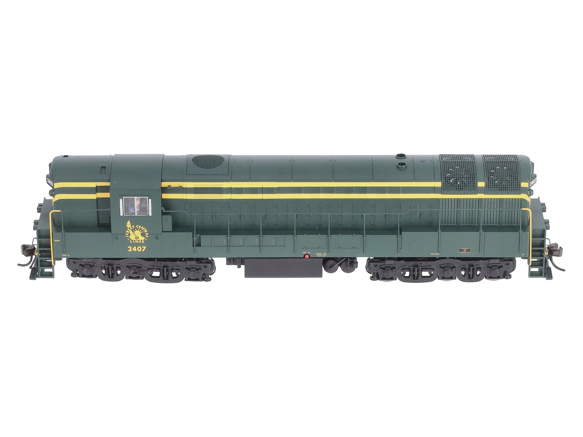 Atlas 7766 HO Scale Central of New Jersey Trainmaster #2407 w/DCC & Sound