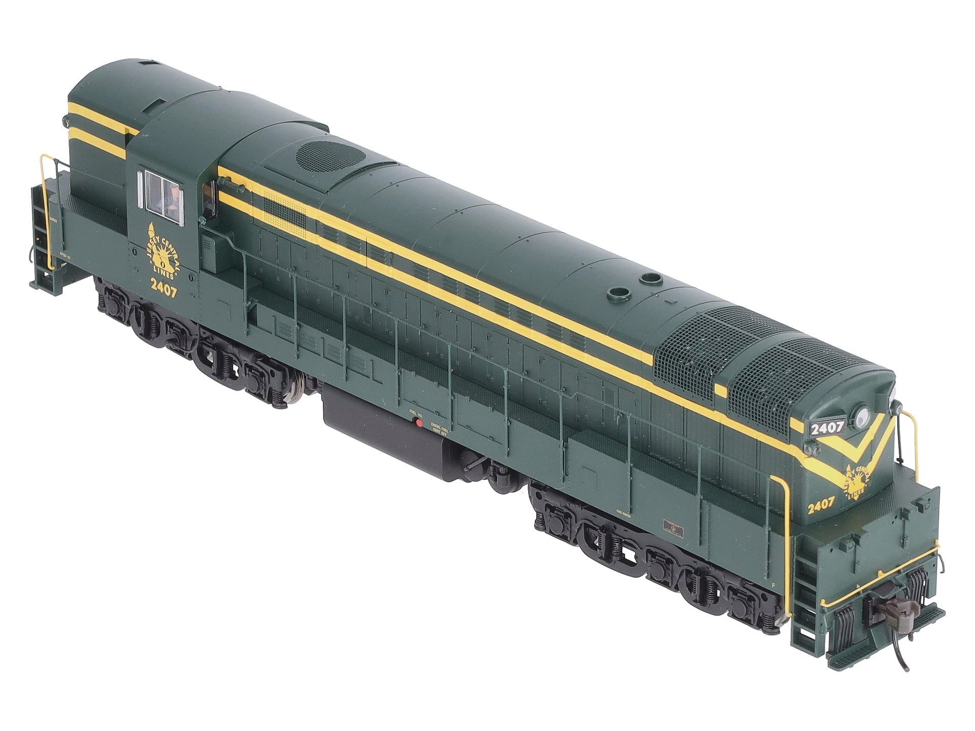 Atlas 7766 HO Scale Central of New Jersey Trainmaster #2407 w/DCC & Sound