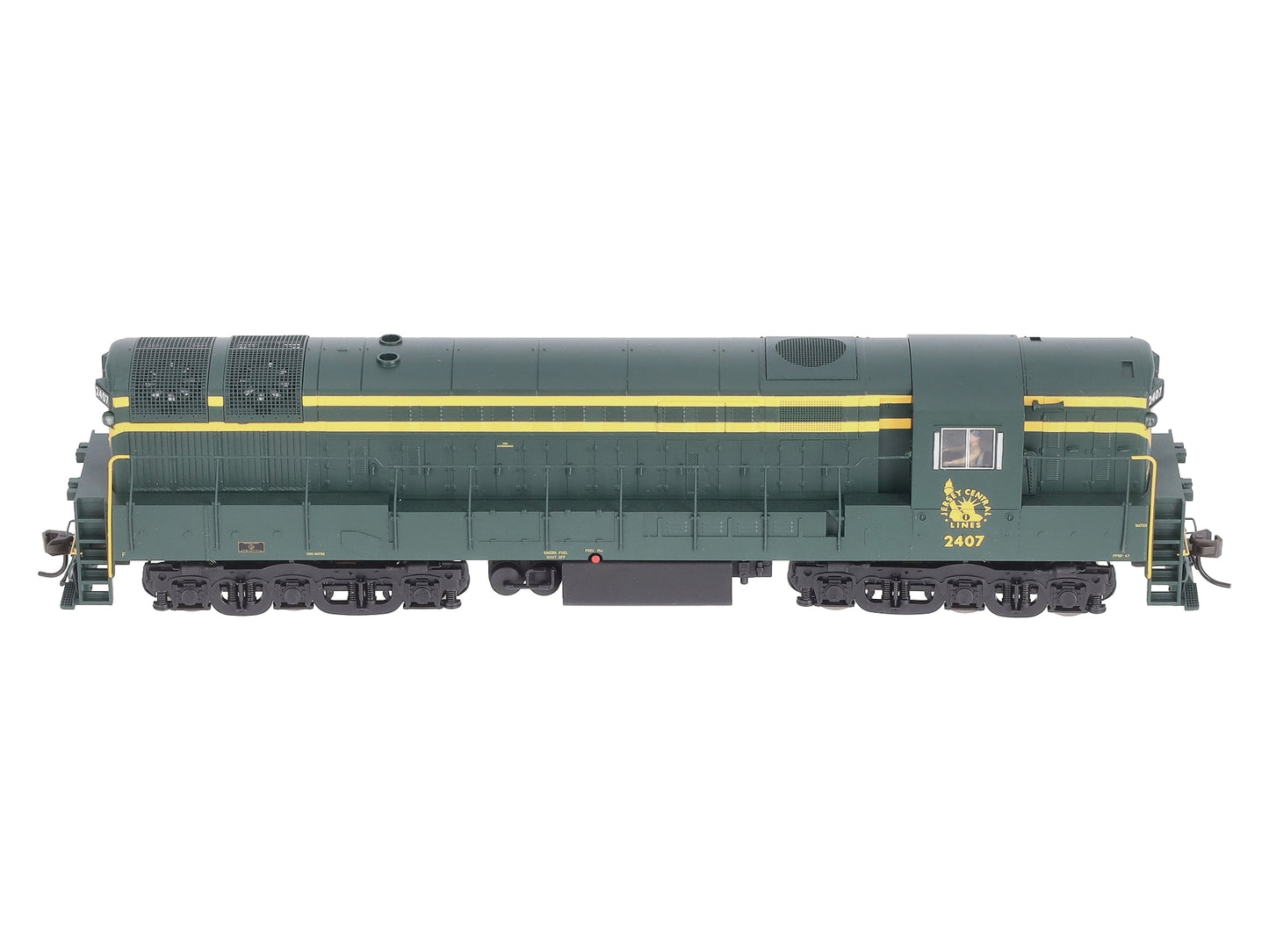 Atlas 7766 HO Scale Central of New Jersey Trainmaster #2407 w/DCC & Sound