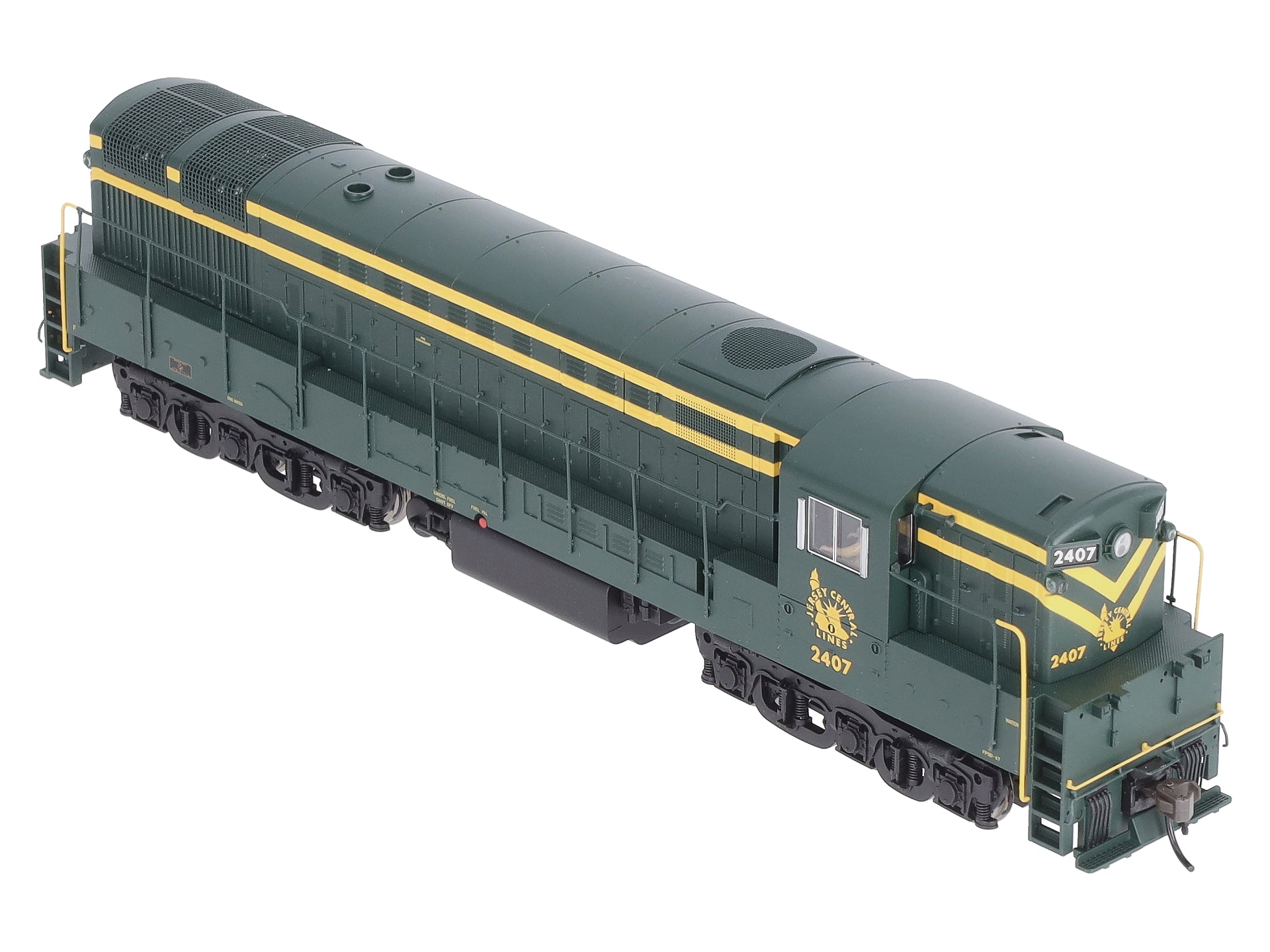 Atlas 7766 HO Scale Central of New Jersey Trainmaster #2407 w/DCC & Sound
