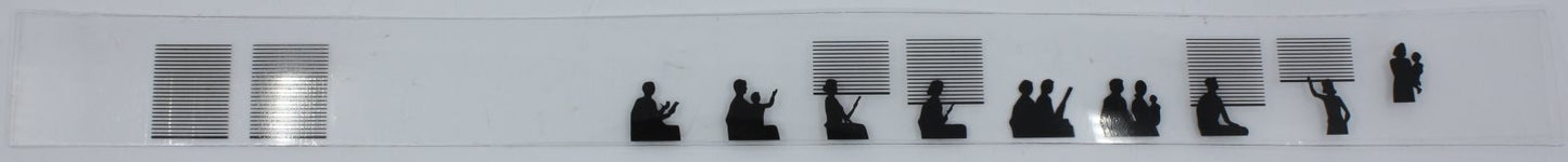 K-Line K4405-X002 Left Window with Silhouette