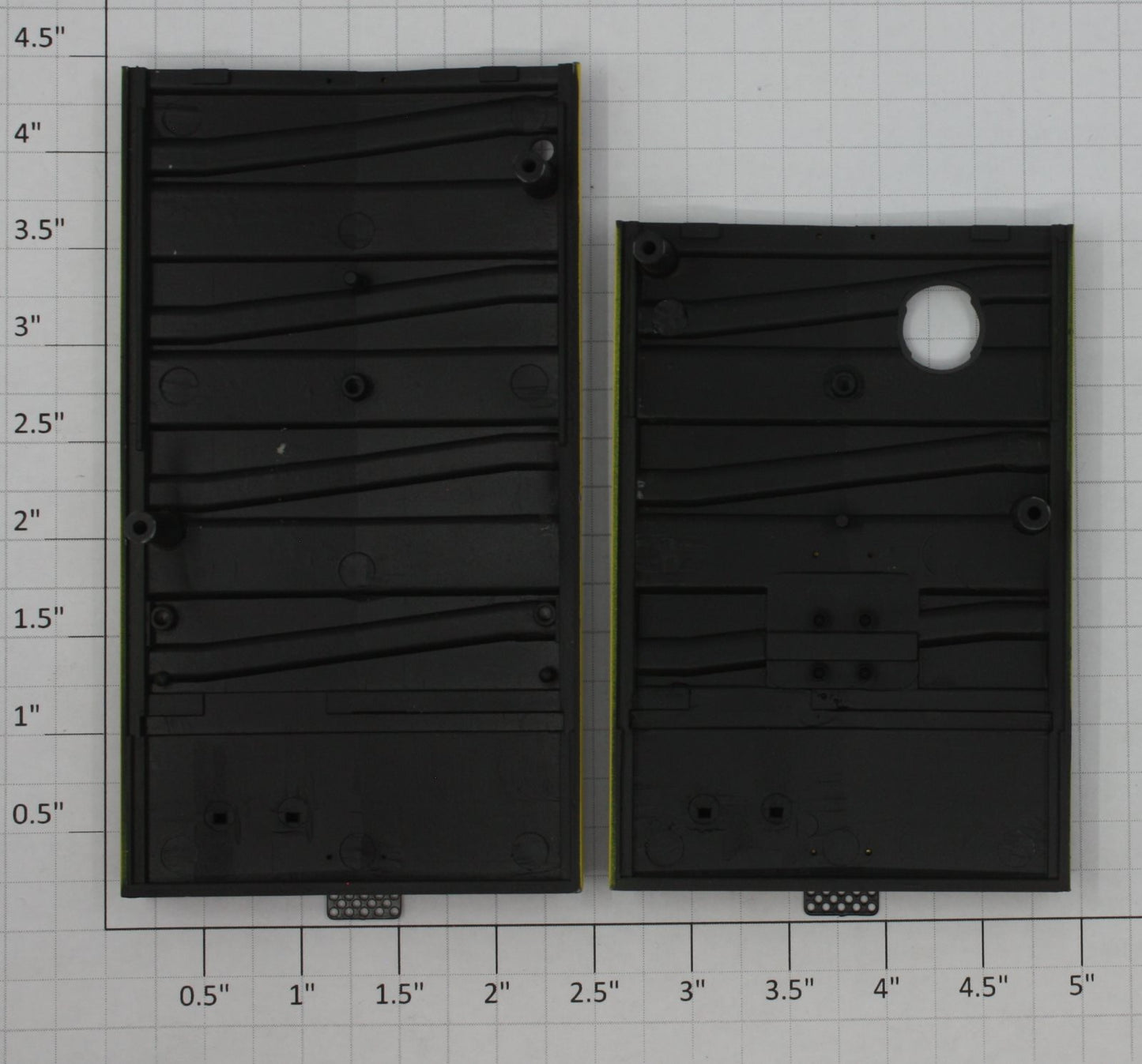 K-Line K612-EX002 "TCA 2001" 2-Piece Black Roof Set with Catwalks