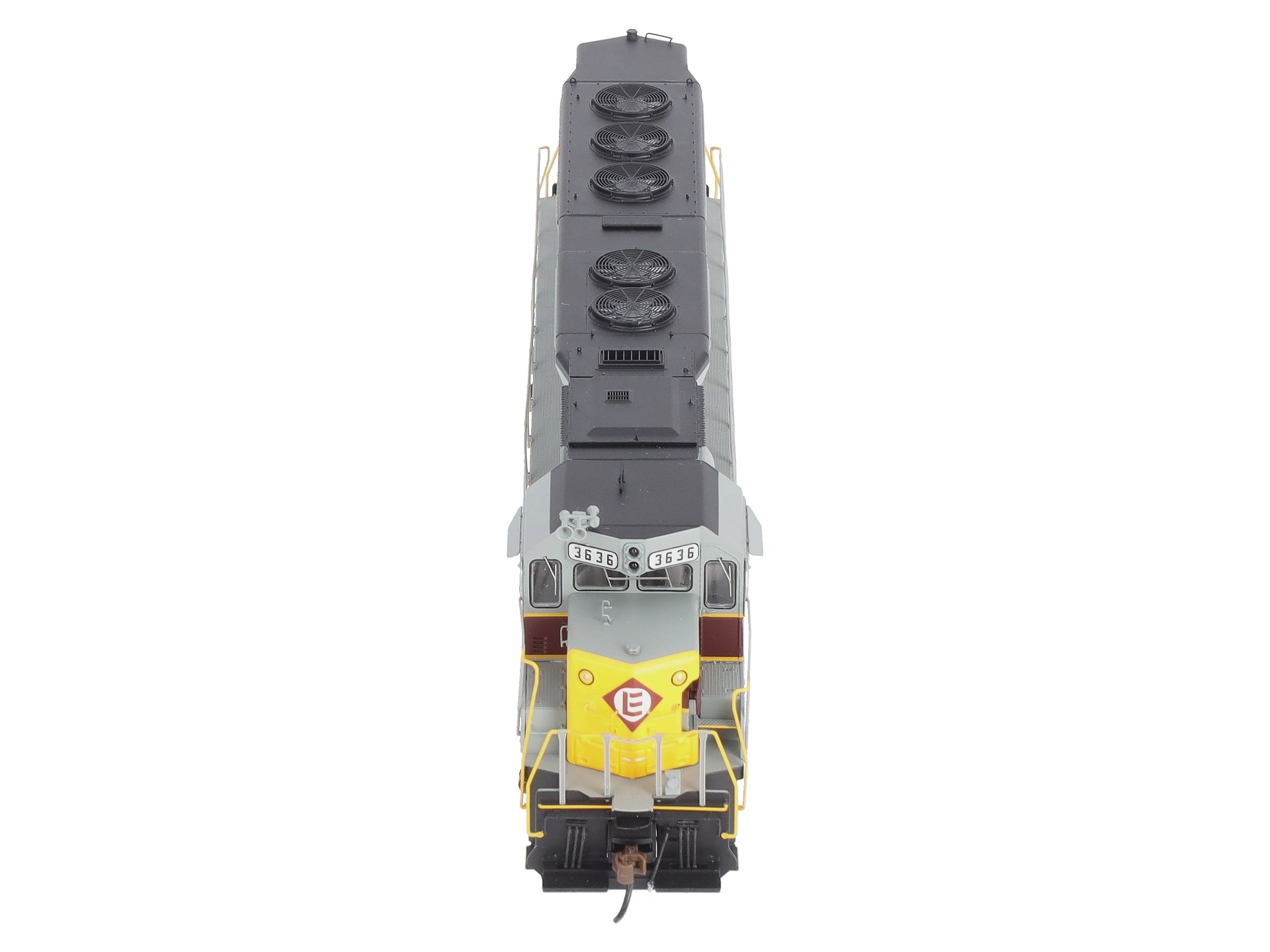 Athearn G63698 HO Erie Lackawanna SDP45 Diesel Locomotive with DCC & Sound #3636