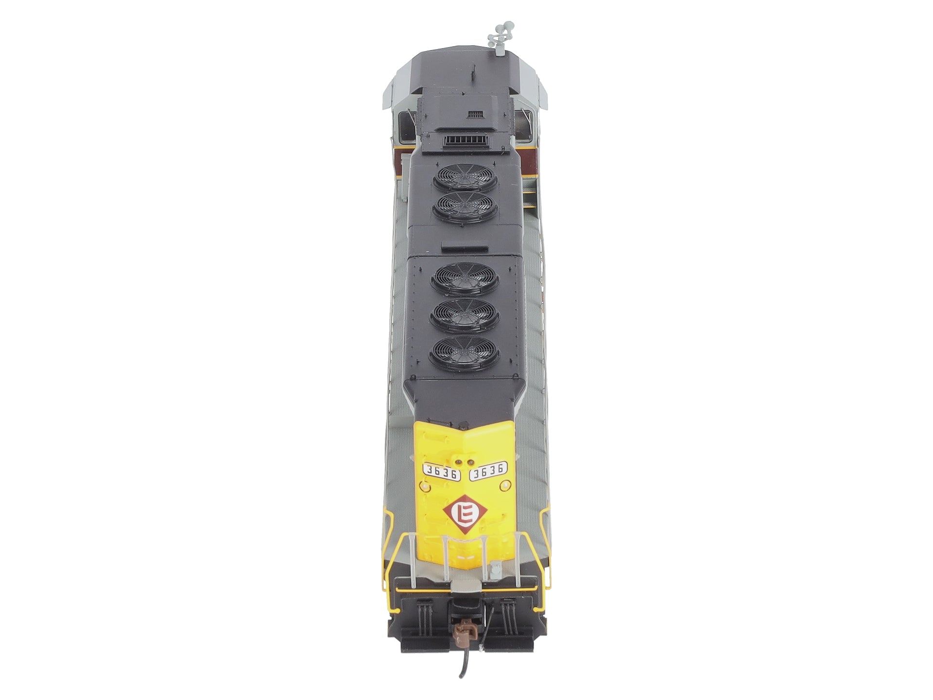 Athearn G63698 HO Erie Lackawanna SDP45 Diesel Locomotive with DCC & Sound #3636