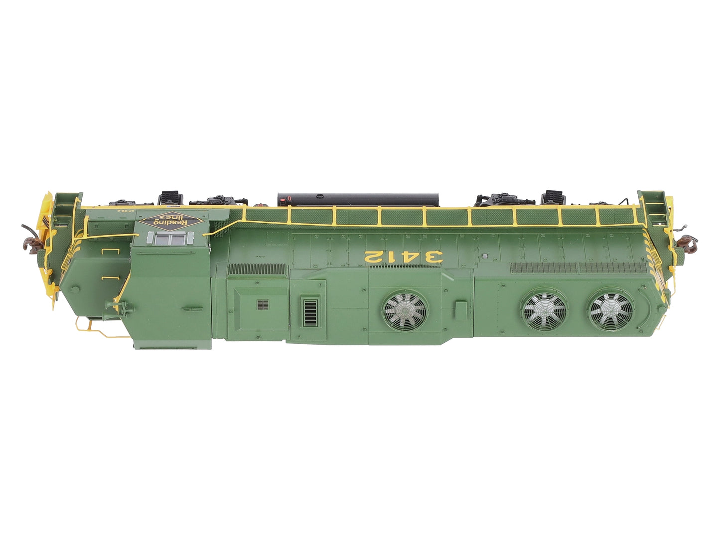 Athearn G40900 HO Reading GP39-2 Phase I Diesel Locomotive #3412
