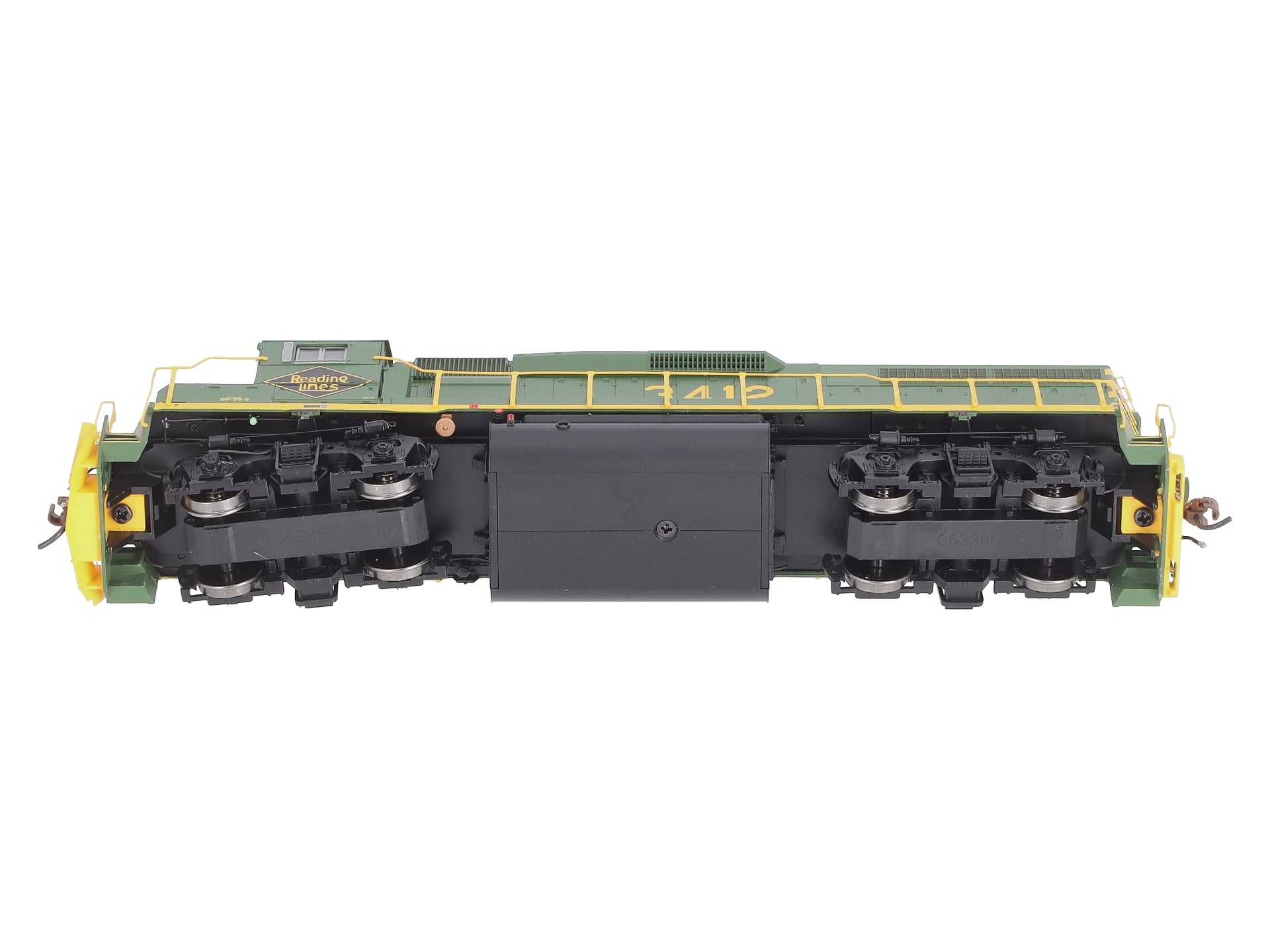 Athearn G40900 HO Reading GP39-2 Phase I Diesel Locomotive #3412