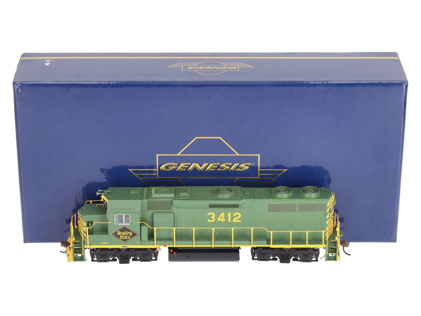 Athearn G40900 HO Reading GP39-2 Phase I Diesel Locomotive #3412