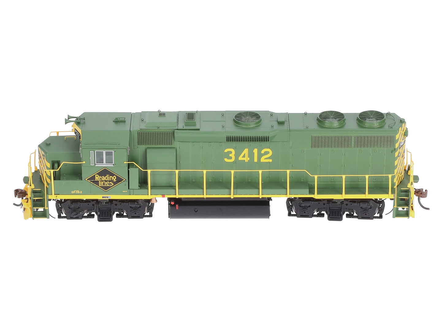 Athearn G40900 HO Reading GP39-2 Phase I Diesel Locomotive #3412