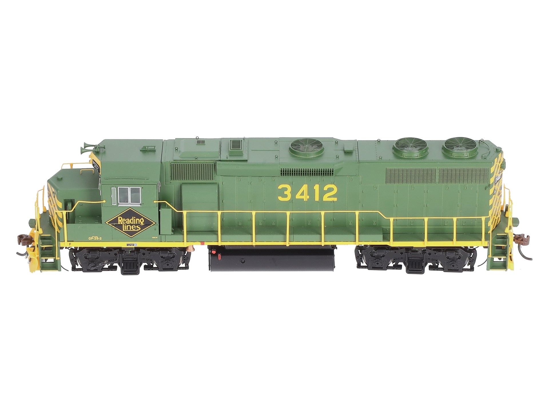 Athearn G40900 HO Reading GP39-2 Phase I Diesel Locomotive #3412