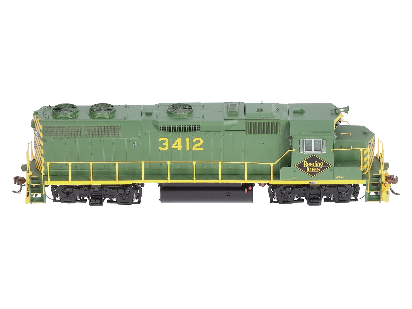 Athearn G40900 HO Reading GP39-2 Phase I Diesel Locomotive #3412