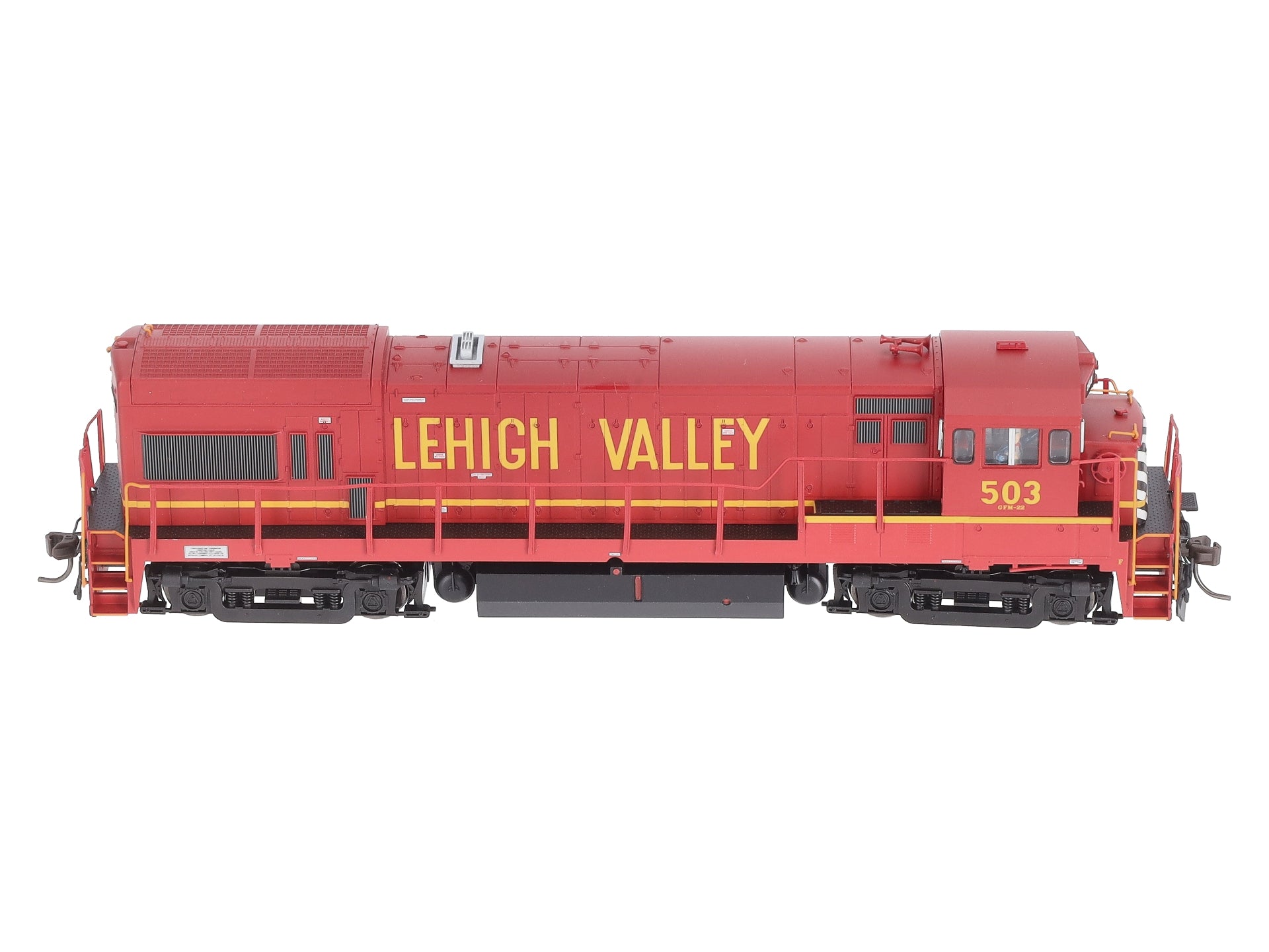 Atlas 10003445 HO Scale Lehigh Valley U23B Low Nose Locomotive #503 w/DCC/Sound