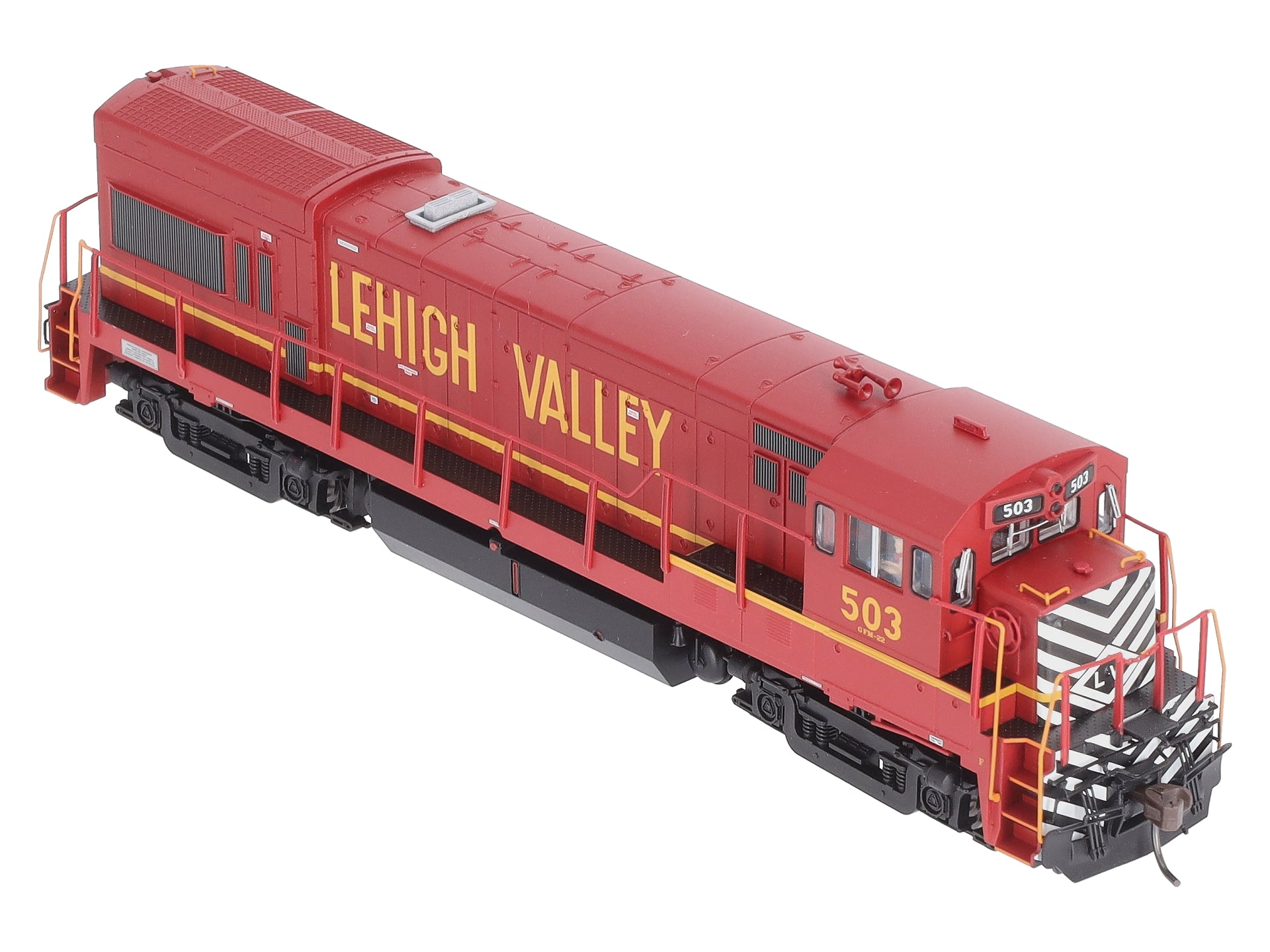 Atlas 10003445 HO Scale Lehigh Valley U23B Low Nose Locomotive #503 w/DCC/Sound