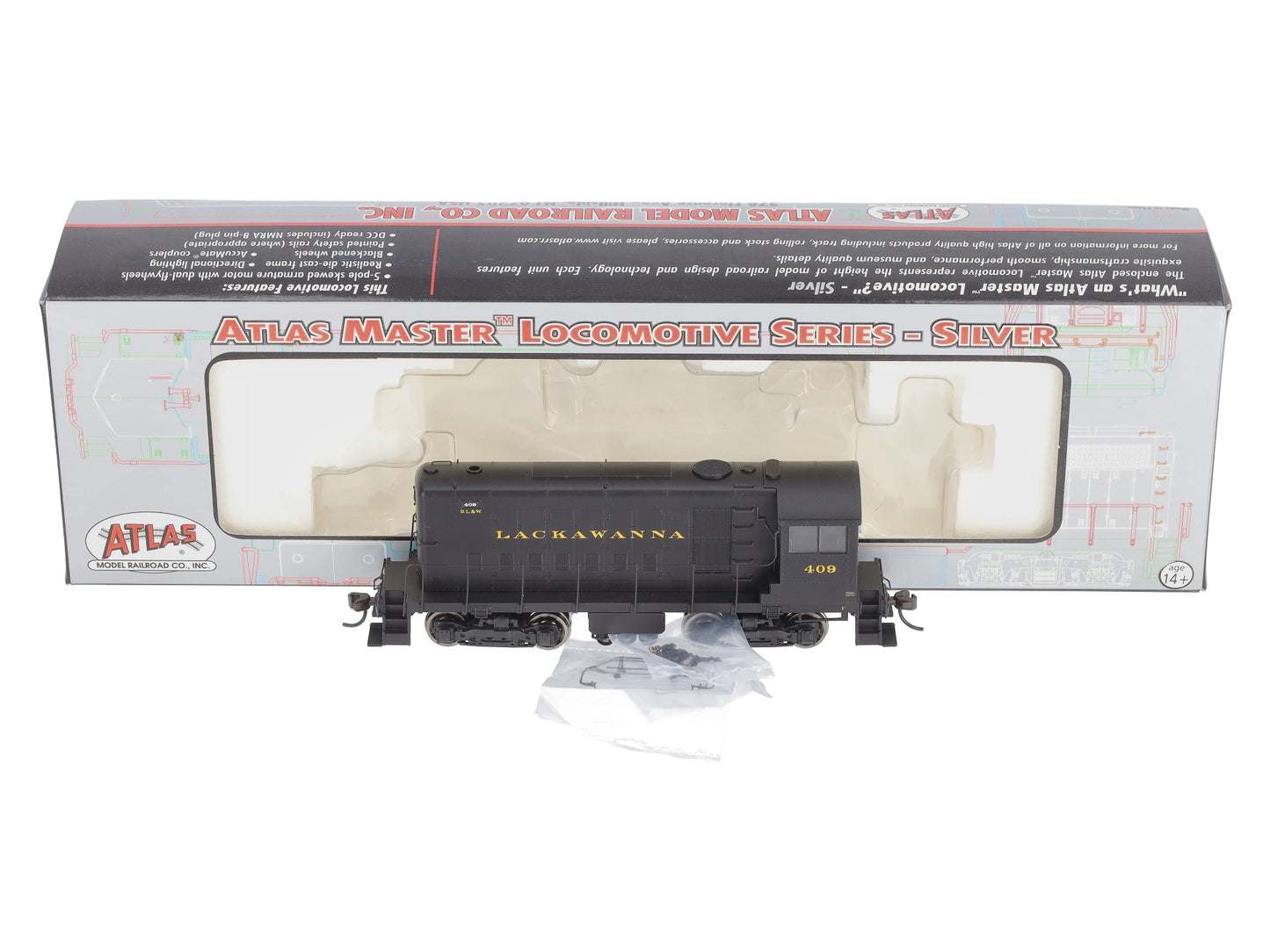 Atlas 10001093 HO Scale Lackawanna HH660 Locomotive #409