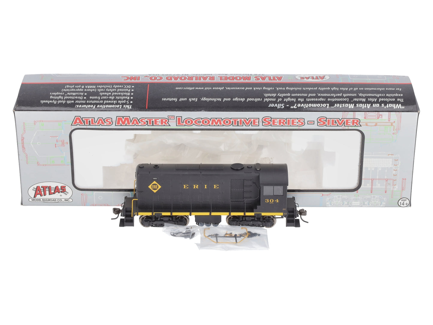 Atlas 10000425 HO Erie H660 Diesel Locomotive #304